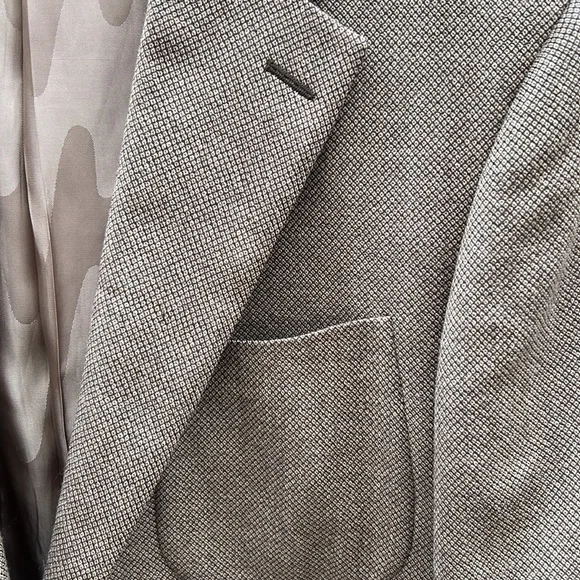 Matarazzi Uomo Venezia Brown Wool/Cashmere Blazer Size 52 - Picture 7 of 14